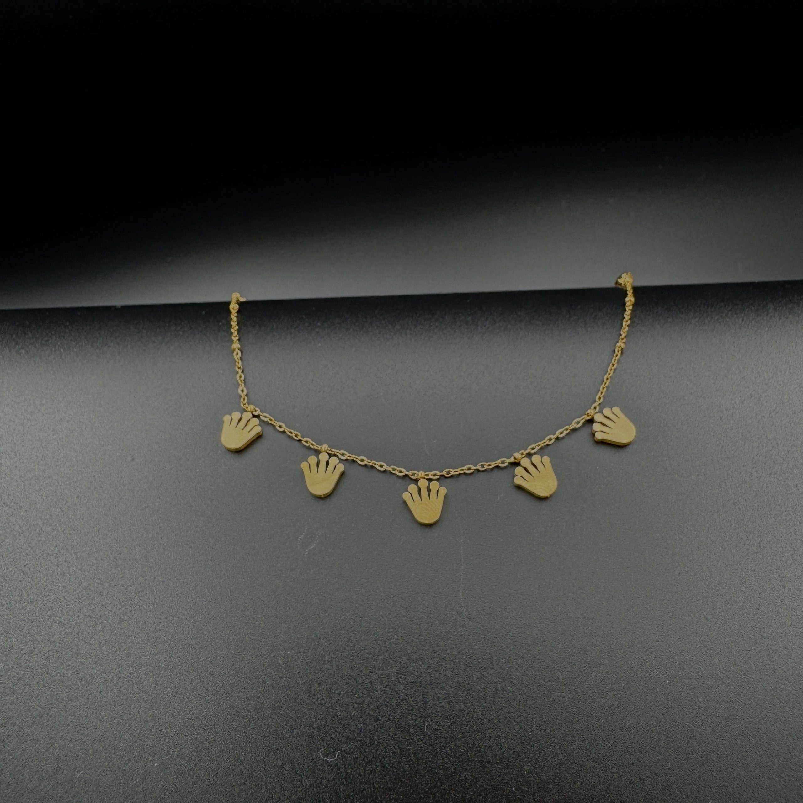 دستبند طلایی آویز رولکس زنانه